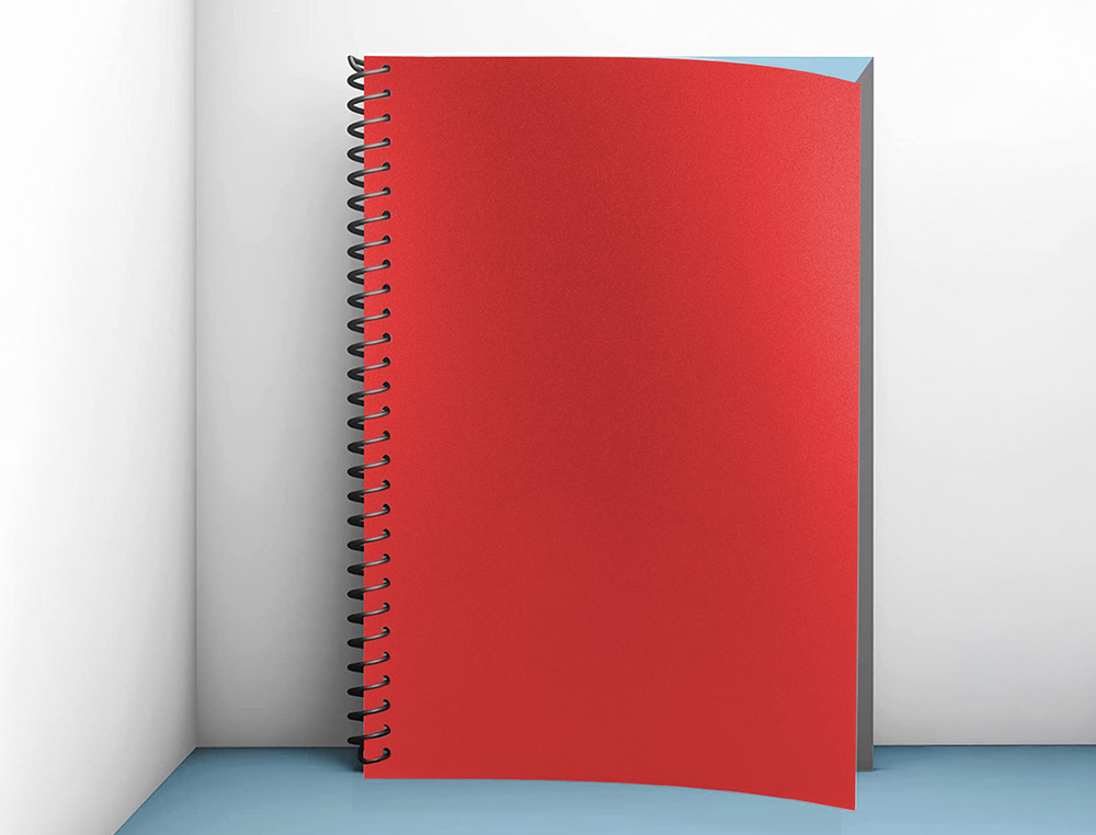 CAPA DE ENCADERNACAO LIDERPAPEL POLIPROPILENO DIN A4 0.8 MM VERMELHA PACK DE 50 UNIDADES