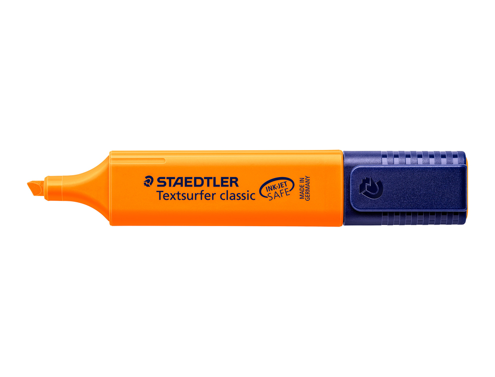 MARCADOR STAEDTLER TEXTSURFER CLASSIC 364 FLUORESCENTE LARANJA