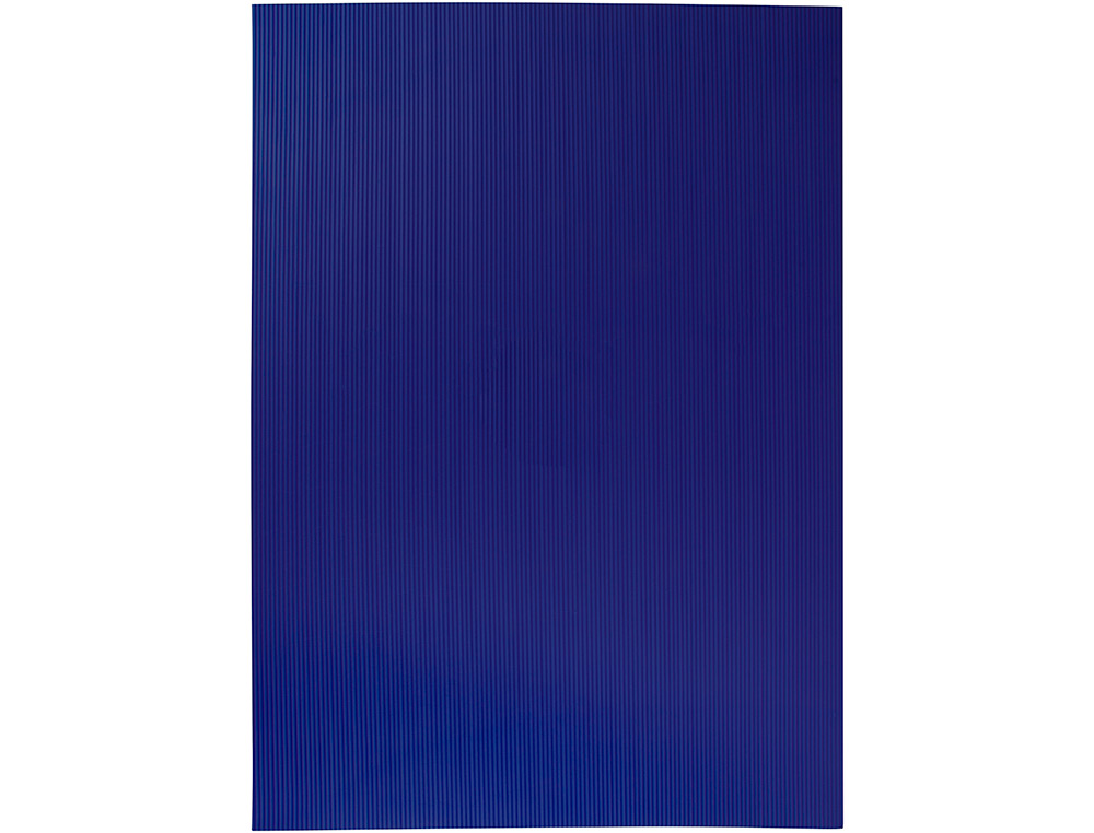 GOMA EVA ONDULADA LIDERPAPEL 50X70CM 2,2MM DE ESPESSURA AZUL ESCURO