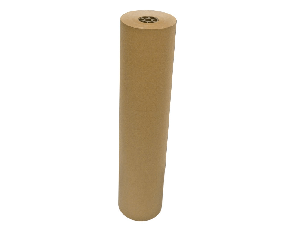 PAPEL KRAFT VERGE LIDERPAPEL CASTANHO BOBINE 10 KG