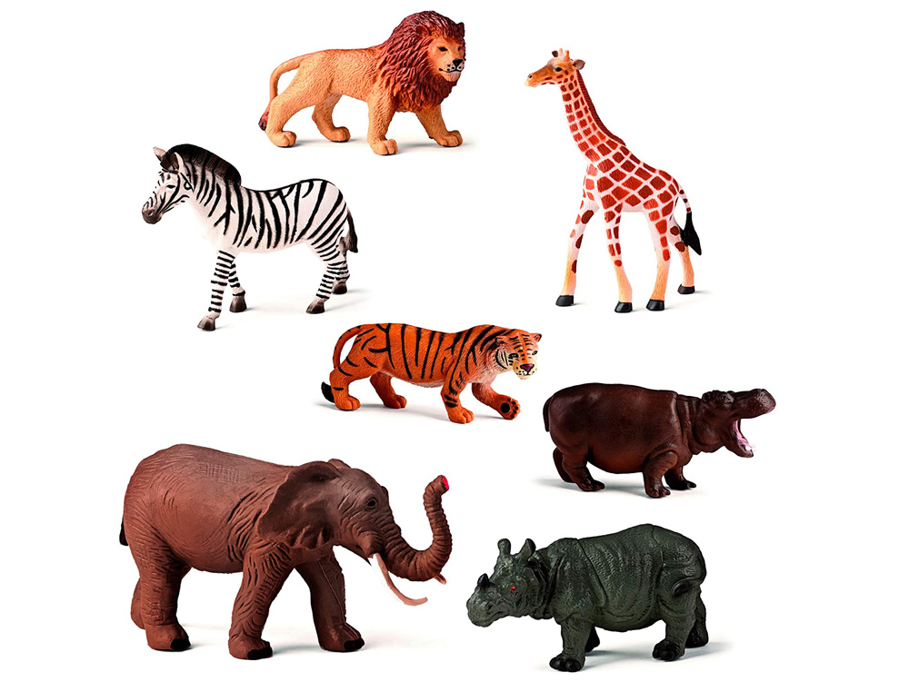 JOGO MINILAND ANIMAIS DA QUINTA E SELVA 30 FIGURAS