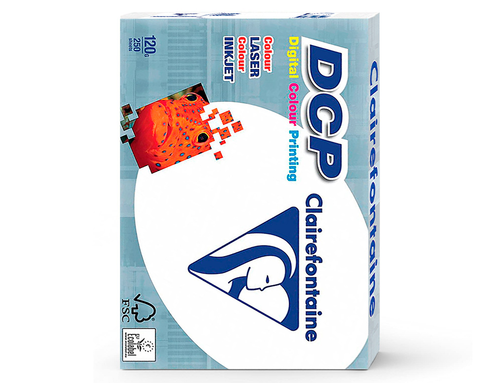 PAPEL FOTOCOPIA CLAIREFONTAINE DIN A3 120 GR EMBALAGEM DE 250 FOLHAS