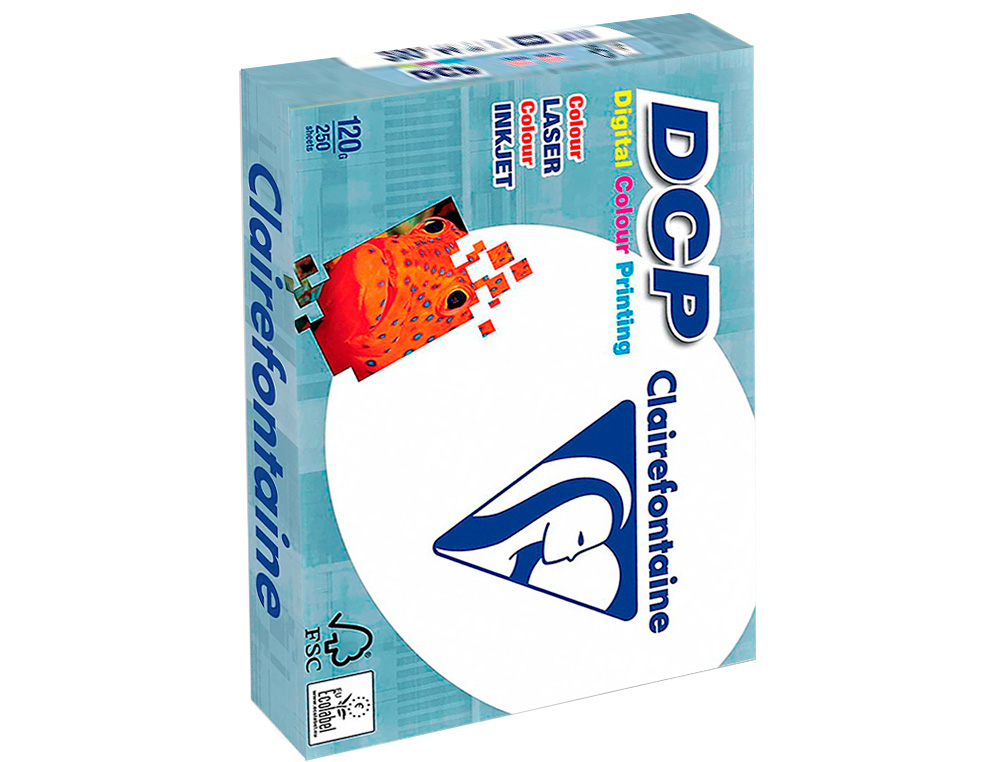 PAPEL FOTOCOPIA CLAIREFONTAINE DIN A3 120 GR EMBALAGEM DE 250 FOLHAS