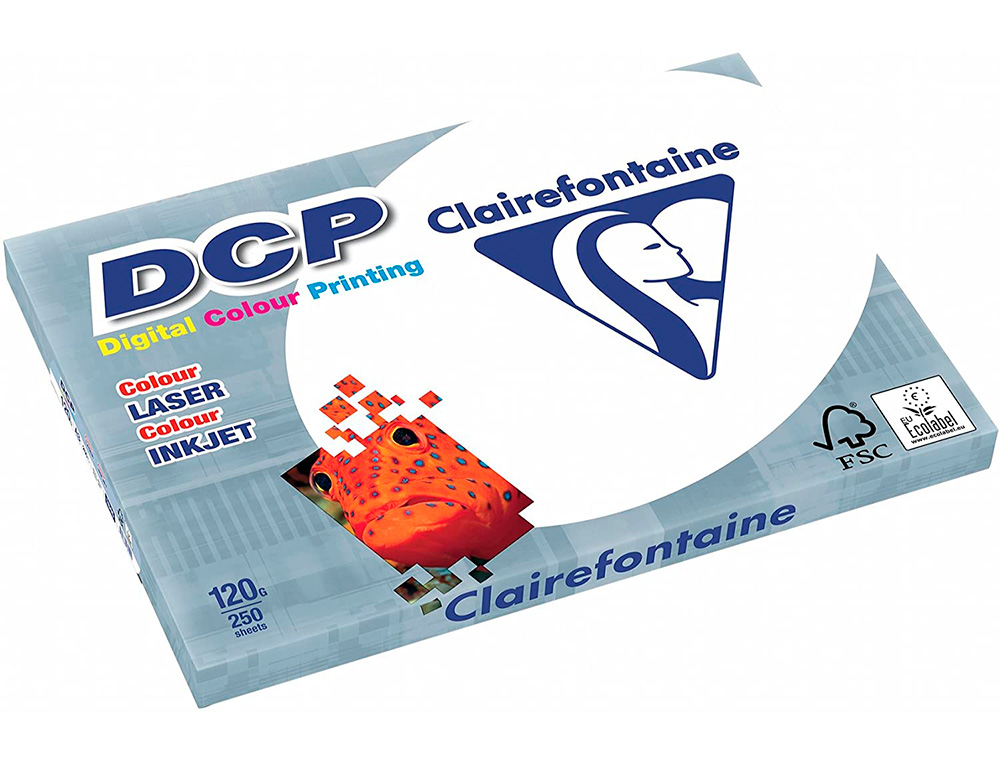 PAPEL FOTOCOPIA CLAIREFONTAINE DIN A3 120 GR EMBALAGEM DE 250 FOLHAS