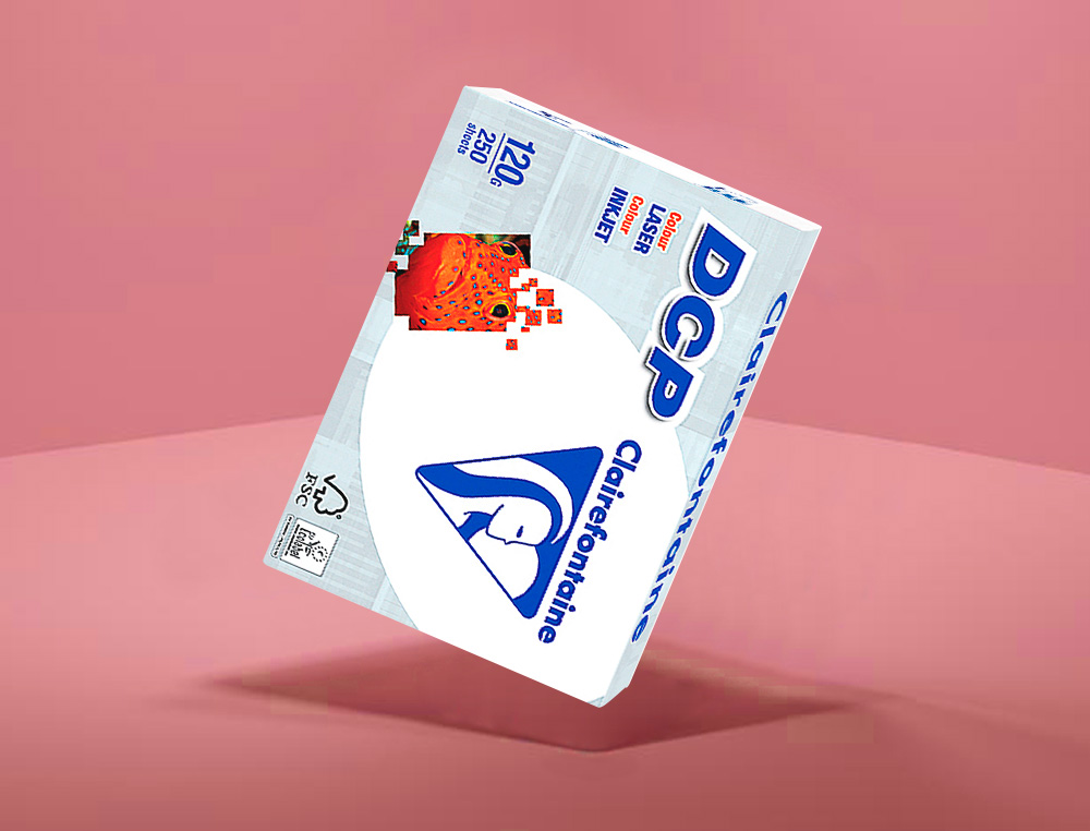 PAPEL FOTOCOPIA CLAIREFONTAINE DIN A3 120 GR EMBALAGEM DE 250 FOLHAS