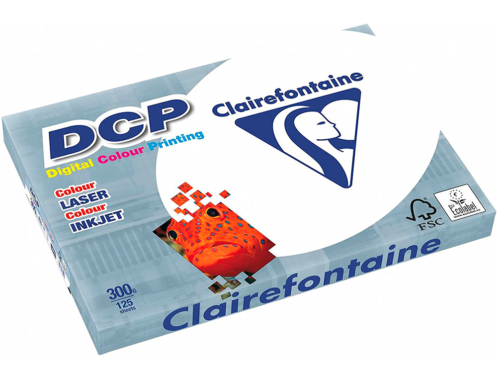 PAPEL FOTOCOPIA CLAIREFONTAINE DIN A3 300 GR EMBALAGEM DE 125 FOLHAS