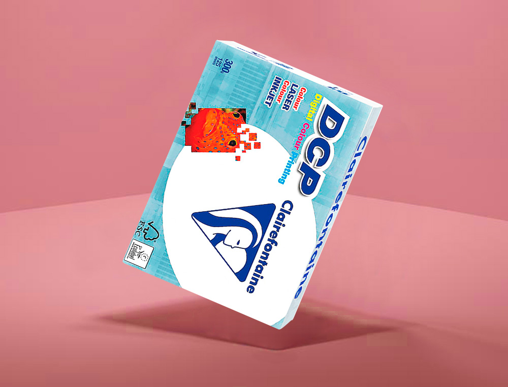 PAPEL FOTOCOPIA CLAIREFONTAINE DIN A3 300 GR EMBALAGEM DE 125 FOLHAS