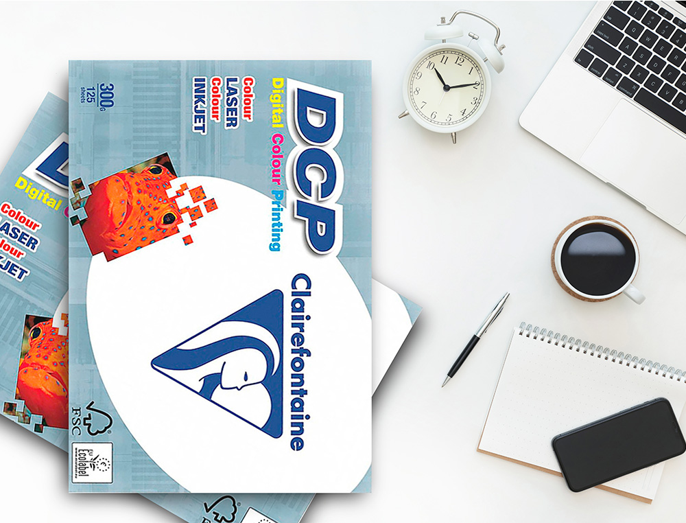 PAPEL FOTOCOPIA CLAIREFONTAINE DIN A3 300 GR EMBALAGEM DE 125 FOLHAS