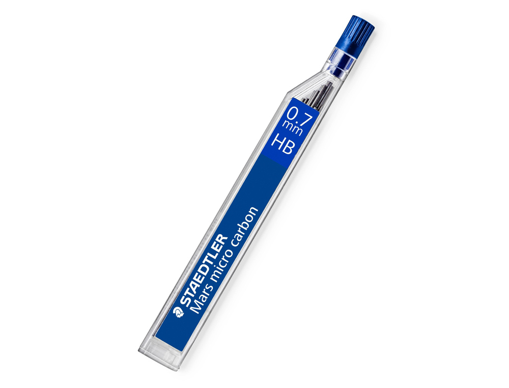 MINAS STAEDTLER MARS MICRO GRAFITE 0,7 MM HB TUBO COM 12 MINAS