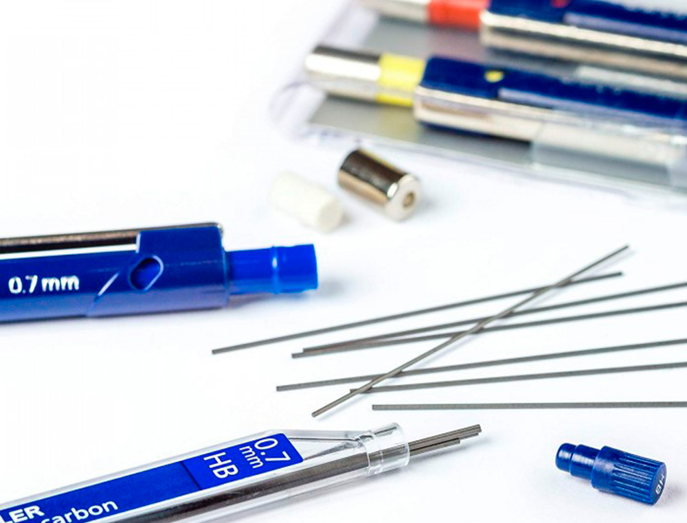 MINAS STAEDTLER MARS MICRO GRAFITE 0,7 MM HB TUBO COM 12 MINAS