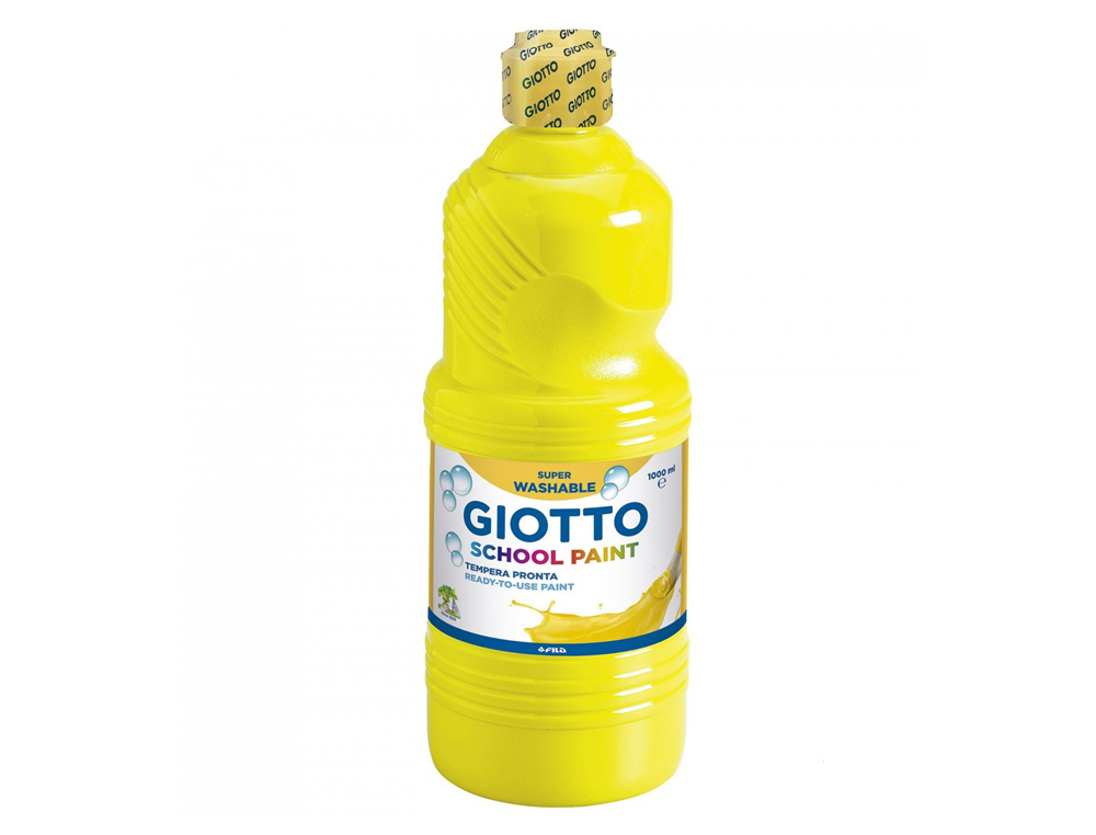 GUACHE ESCOLAR LAVAVEL GIOTTO 1000 ML AMARELO