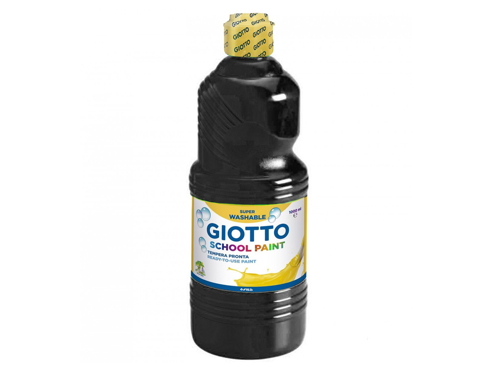 GUACHE ESCOLAR LAVAVEL GIOTTO 1000 ML PRETO