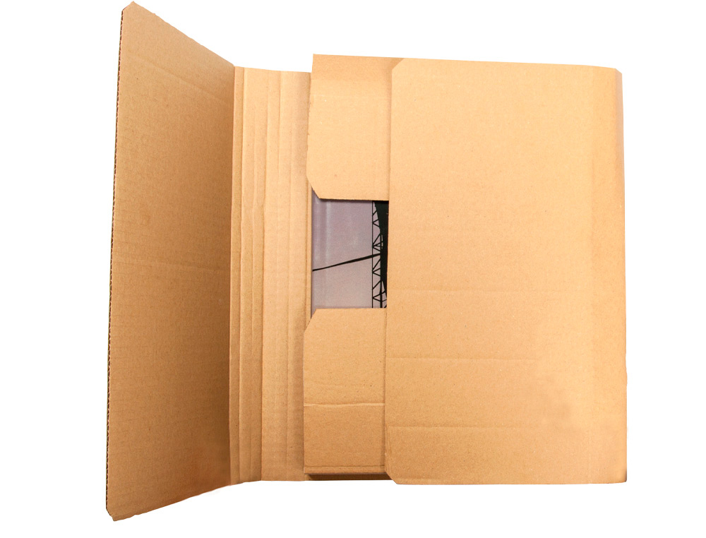 CAIXA PARA EMBALAR Q-CONNECT LIVRO MEDIDAS 400X290X75 MM ESPESSURA CARTAO 3 MM