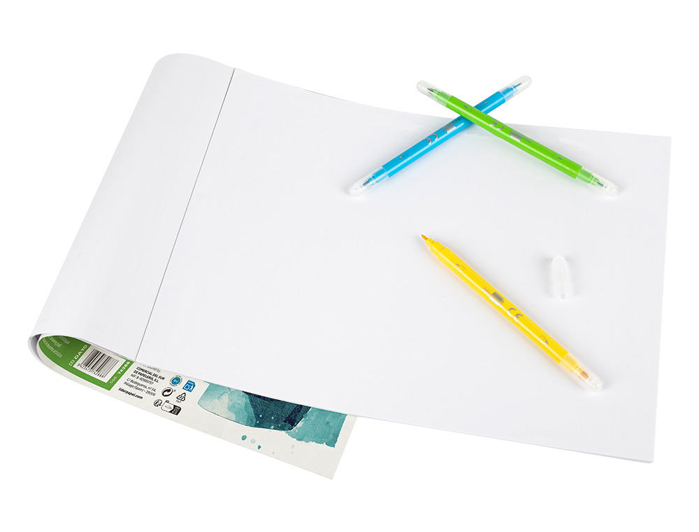 BLOCO DE DESENHO LIDERPAPEL ARTISTICO COLADO 230X325MM 20 FOLHAS 180 GR SEM ESQUADRIA