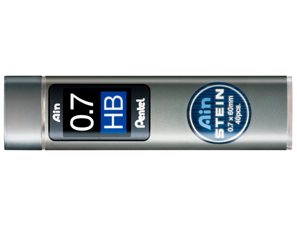 MINAS PENTEL AIN STEIN 0.7 HB ESTOJO COM 40 MINAS