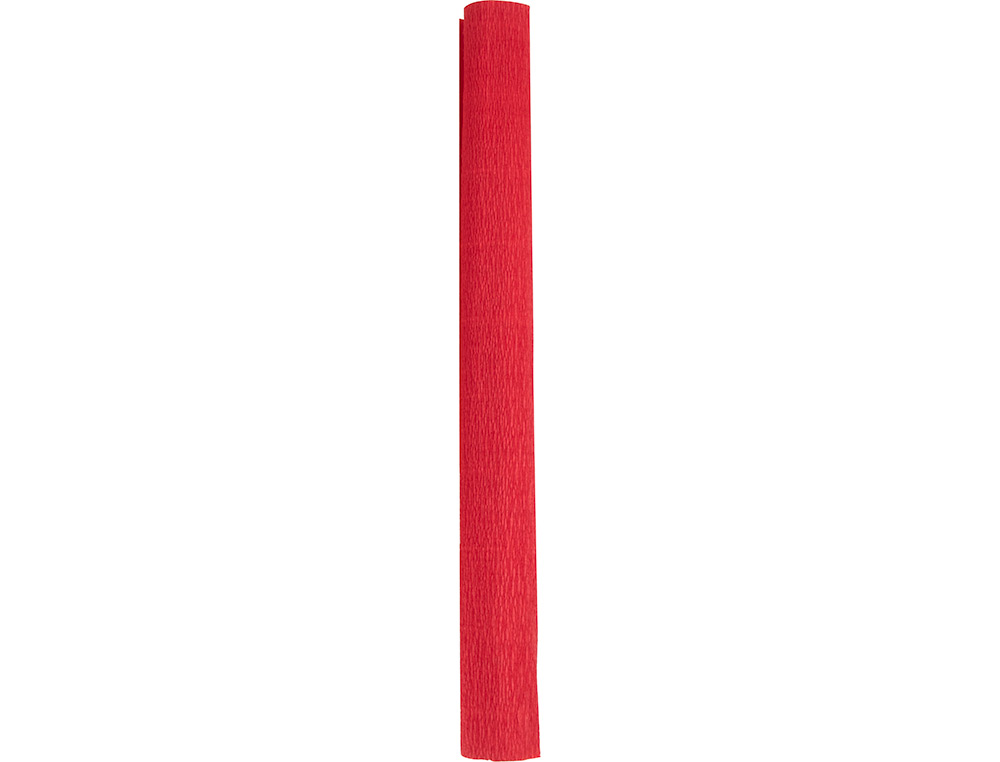 PAPEL CREPE FLORISTA LIDERPAPEL 50 CM X 2,5 M 85GR VERMELHO