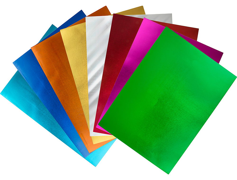 GOMA EVA LIDERPAPEL 50X70 CM ESPESSURA 2 MM METALIZADA VERDE