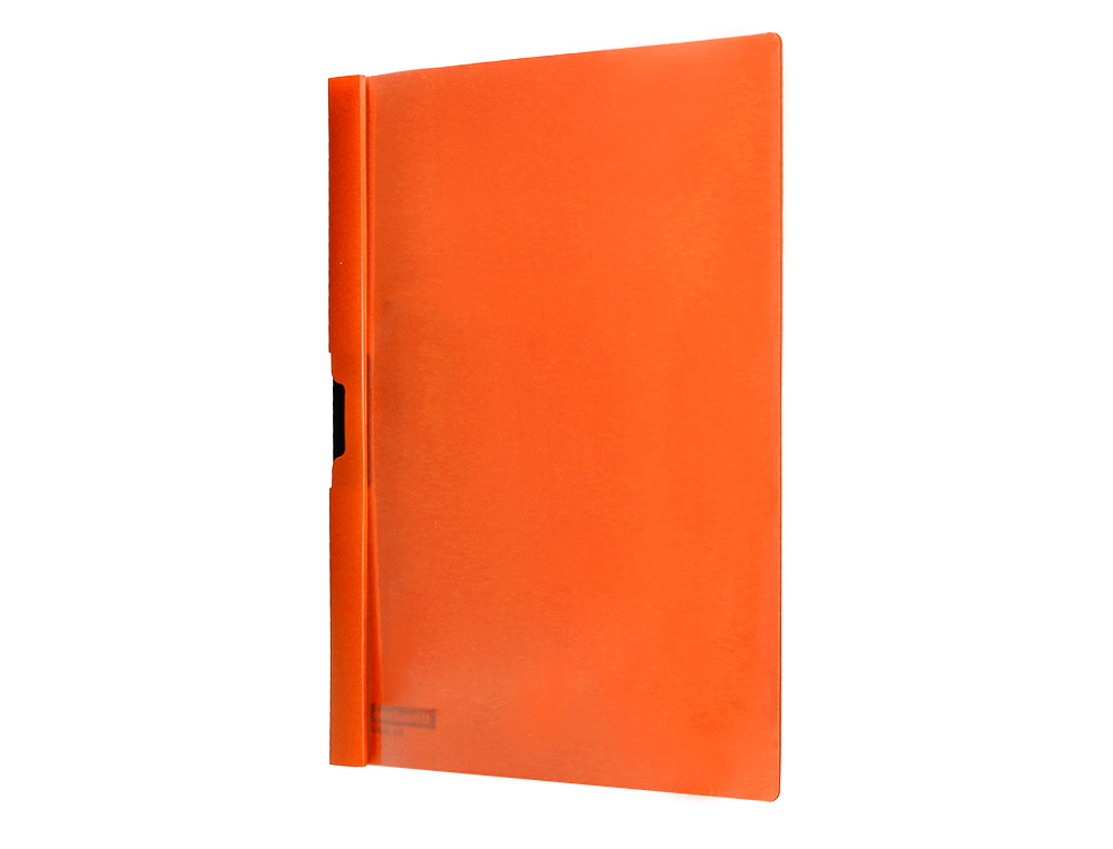 PASTA DOSSIER C/CLIP LATERAL, P/25 FLS, LARANJA (PACK C/10)