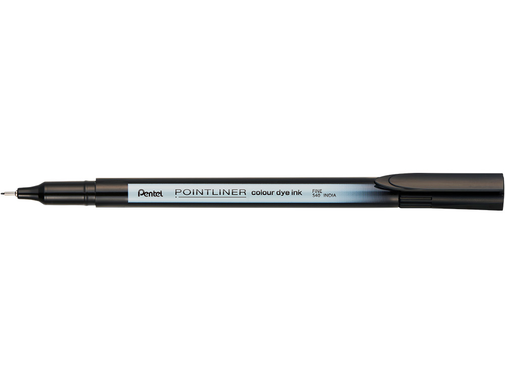MARCADOR PENTEL DE FIBRA POINTLINER PRETO 0,4 MM