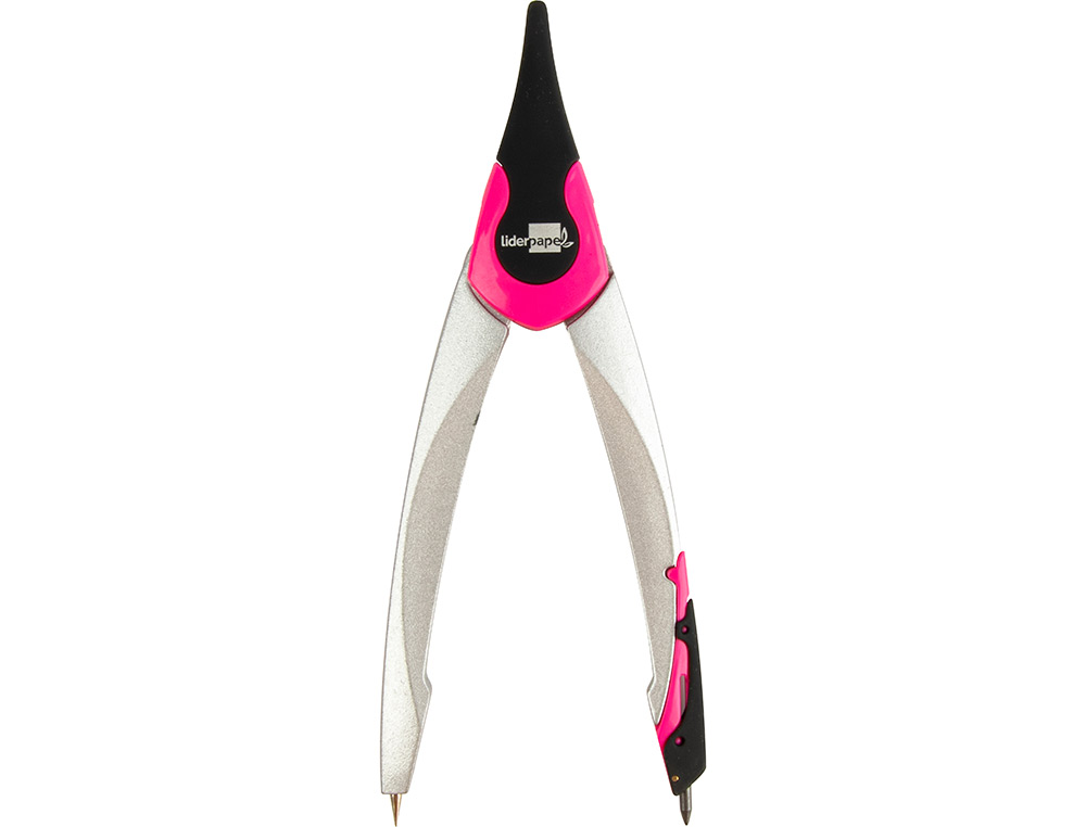 COMPASSO LIDERPAPEL ARTICULADO ADAPTADOR UNIVERSAL E MINAS CORES SORTIDAS