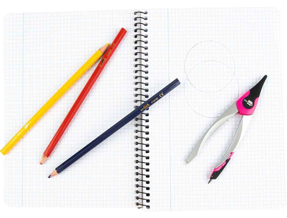 COMPASSO LIDERPAPEL ARTICULADO ADAPTADOR UNIVERSAL E MINAS CORES SORTIDAS