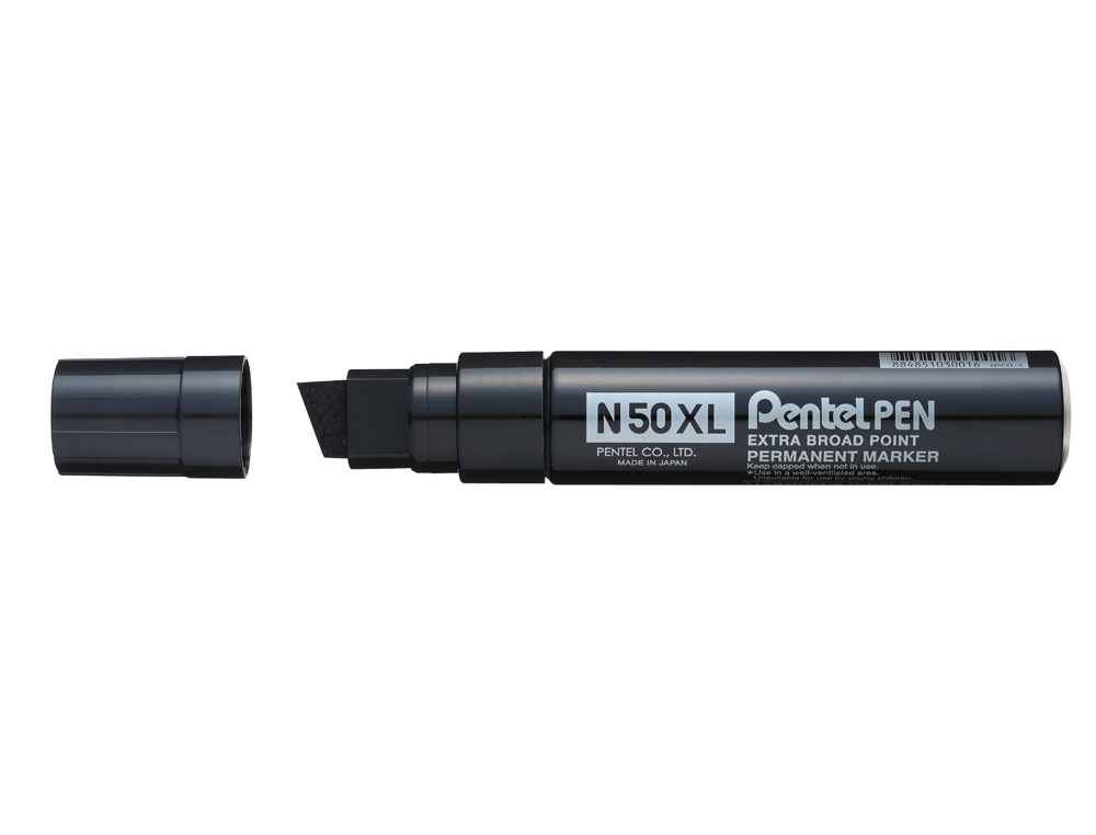 MARCADOR PENTEL N50XL PERMANENTE COR PRETO 13,5 MM