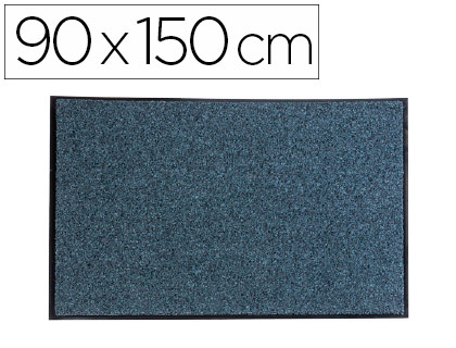 TAPETE DE CHAO PAPERFLOW TEXTURIZADO ANTI PO ECOLOGICO MATERIAL RECICLADO CINZA 90X150 CM