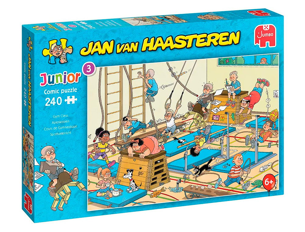 PUZZLE GOULA JUMBO JAN VAN HAASTEREN AULA DE GINASTICA 240 PECAS