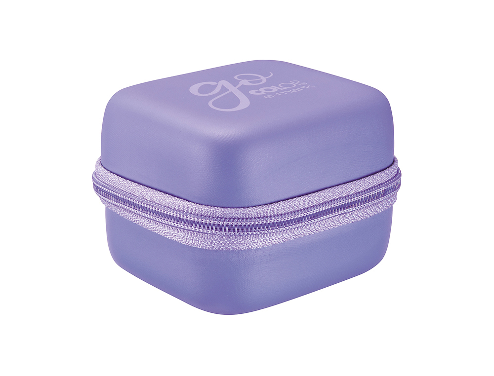 BOLSA PROTETORA COLOP PARA IMPRESSORA E-MARK FECHO DE CORRER COR MALVA