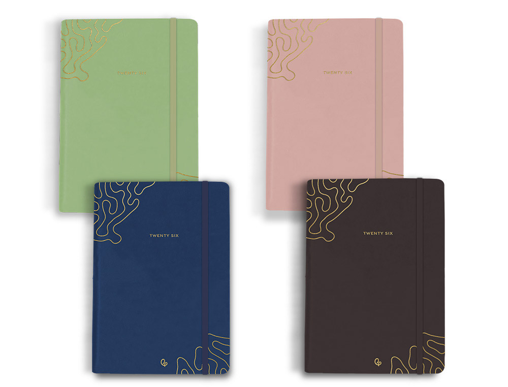 AGENDA ENCADERNADA LIDERPAPEL EFIRA EXPOSITOR 8 UNIDADES SORTIDAS