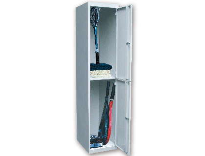 ARMARIO METALICO AR STORAGE 50X180X40 CM 2 PORTAS COM CHAVE COR CINZA INICIAL