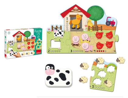 PUZZLE GOULA 1-5 21 PECAS