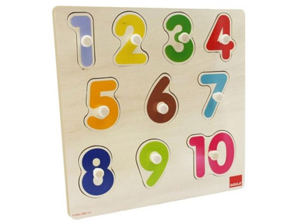 PUZZLE GOULA NUMEROS 10 PECAS