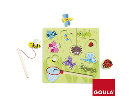 PUZZLE GOULA BICHOS MAGNETICO 10 PECAS