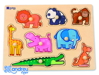 PUZZLE ANDREUTOYS MADEIRA SELVA 8 PECAS