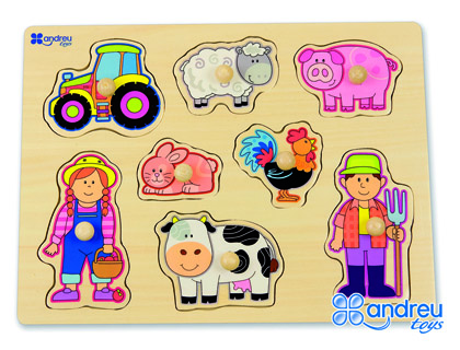 PUZZLE ANDREUTOYS MADEIRA QUINTA 8 PECAS