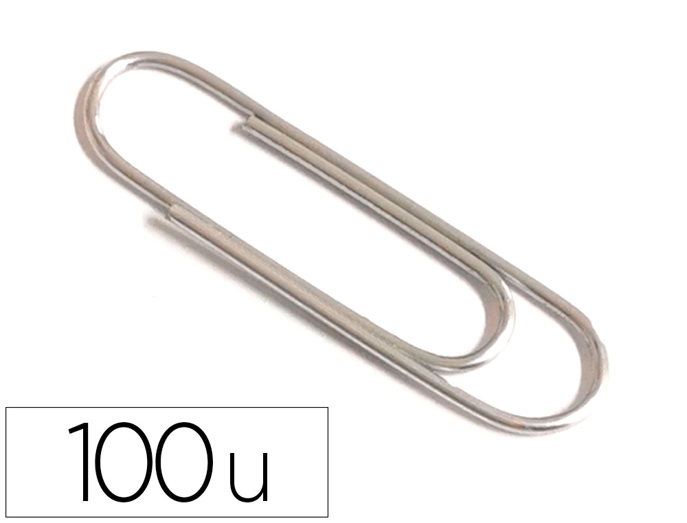 CLIPS LISMANIA L-OFFICE N10 50 MM CAIXA DE 50 UNIDADES